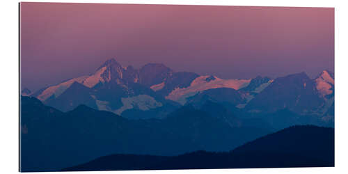 Gallery print At dawn above the Großglockner