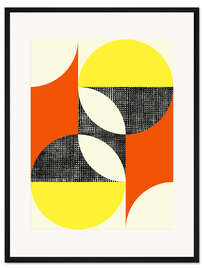 Gerahmter Kunstdruck Segment