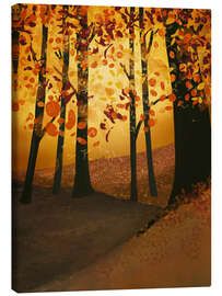 Canvas print The Autumn Glow - Sybille Sterk