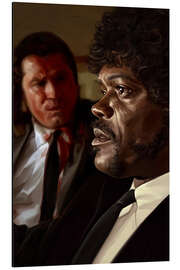 Magnettafel Jules und Vince, Pulp Fiction