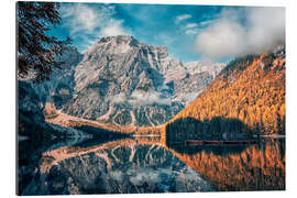 Galleriprint Autumn in Braies, Dolomites