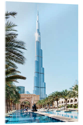 Akrylbilde Dubai - Wonderful Burj Khalifa