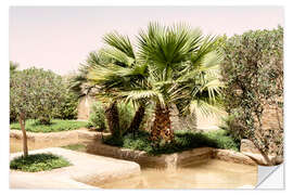 Muursticker Desert Home - Oasis Garden