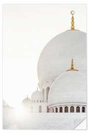 Wall sticker White Mosque - Sunshine