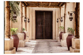 Magnettafel Desert Home - Unter der Pergola