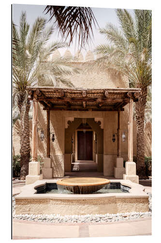 Gallery print Desert Home - Between Two Palm Trees