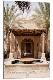 Magnettafel Desert Home - Zwischen zwei Palmen
