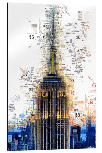 Gallery print Numbers - Empire State Building