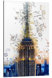 Magnettafel Numbers - Empire State Building