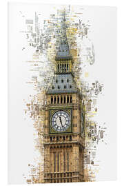 PVC-tavla Numbers - Big Ben