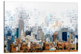 Magnettafel Numbers - Manhattan Skyline