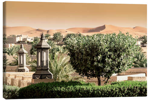 Lienzo Desert Home - Sunset