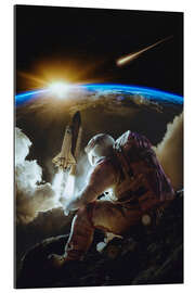 Quadro em plexi-alumínio Journey Through Space