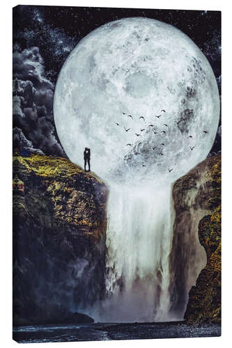 Tableau sur toile Meet me under the Full Moon