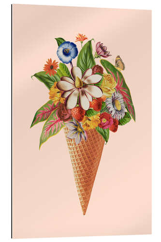 Gallery print Botanical Pink Ice Cream