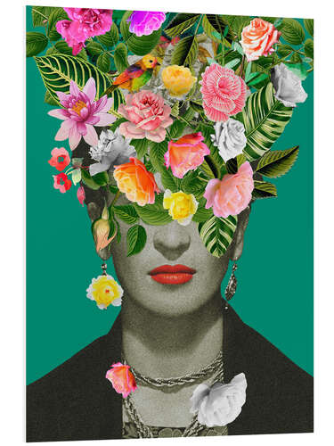 Tableau en PVC Floral Frida I