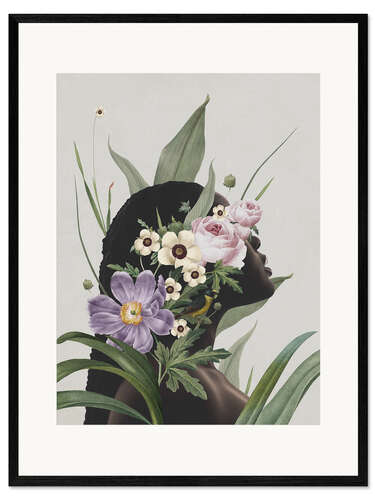 Framed art print Purple Flower