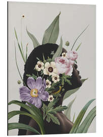 Magnettafel Purple Flower