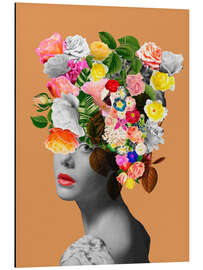 Magnettafel Floral Potrait