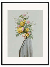 Gerahmter Kunstdruck Yellow Bouquet