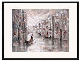 Gerahmter Kunstdruck Verehrung, Venedig Charme