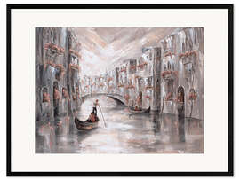 Inramat konsttryck Adoration, Venice Charm