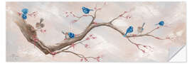 Sticker mural Magical Fairy Wrens