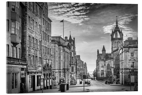 Obraz na szkle akrylowym Morning impression from the Royal Mile