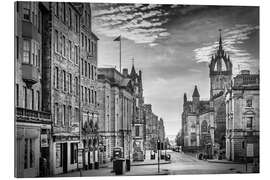 Tableau en plexi-alu Morning impression from the Royal Mile