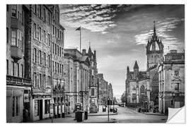 Muursticker Morning impression from the Royal Mile