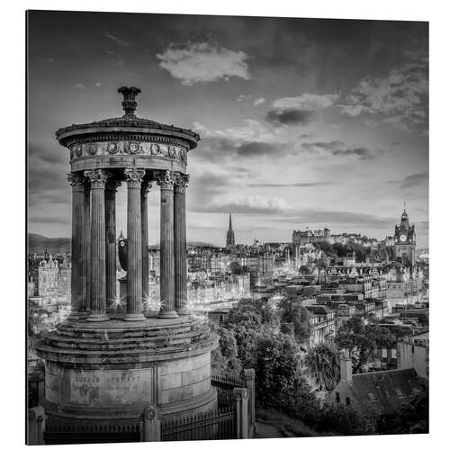 Aluminium print Dugald Stewart Monument, Edinburgh