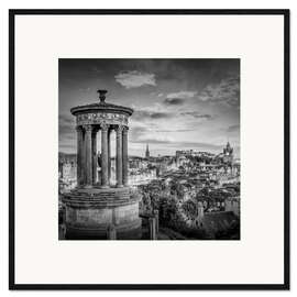 Framed art print Dugald Stewart Monument, Edinburgh