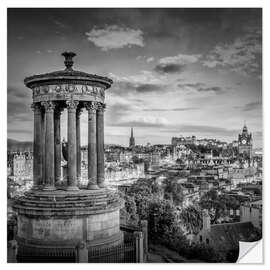 Vinilo para la pared Monumento a Dugald Stewart, Edimburgo