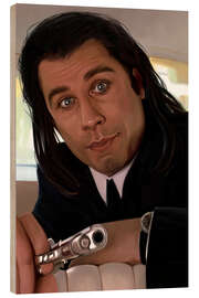 Wood print Vincent Vega, Pulp Fiction - Dmitry Belov
