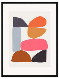 Gerahmter Kunstdruck Harmony II