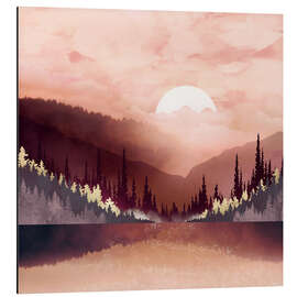 Magnettafel Herbst Reflektion