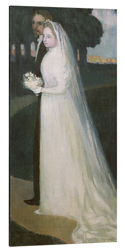 Aluminiumsbilde Wedding of Marthe and Maurice, 1893