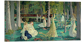 Tableau en plexi-alu Jeu de volant, 1900