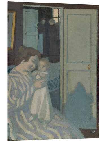 Acrylic print Mother and Child, 1895