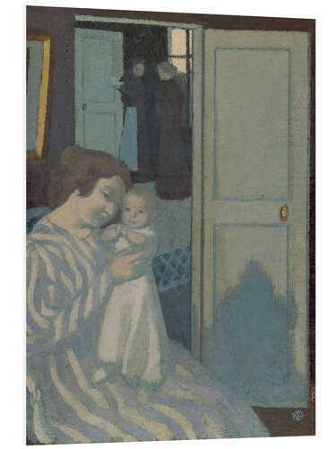 Tableau en PVC Mère et enfant, 1895