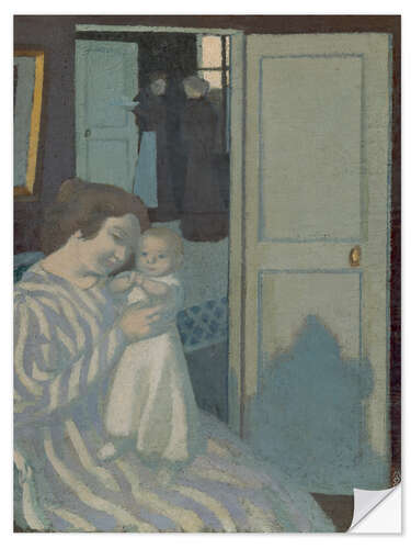 Wall sticker Mother and Child, 1895