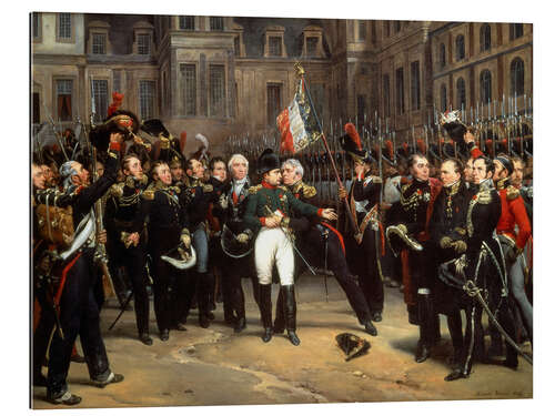 Gallery print Napoloen Bids Farewell to his Guard at Fontainebleau on 20 April 1814