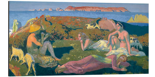 Aluminium print "The Green Beach", Perros Guirec, 1909