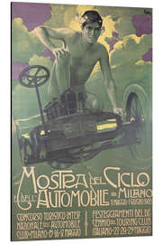 Print på aluminium Mostra del Ciclo e dell’Automobile Milano, 1905