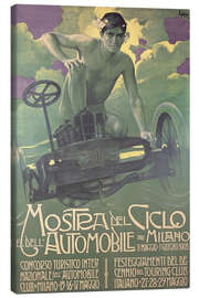 Tableau sur toile Mostra del Ciclo e dell’Automobile Milano, 1905