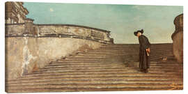 Leinwandbild Auf der ersten Messe, 1884 - Giovanni Segantini