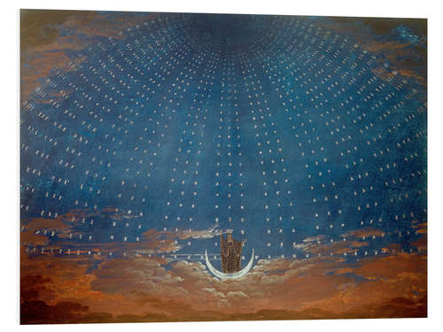 PVC-taulu Palace of the Queen of the Night, Die Zauberflöte, 1815