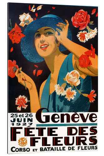 Gallery print Flower Festival poster, 1927