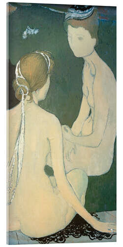 Acrylic print The Ladies of Son TrinaireT, 1891