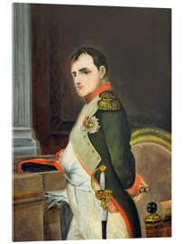 Acrylglasbild Porträt von Napoleon I.Bonaparte